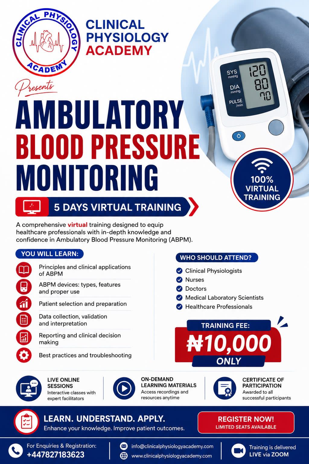 Ambulance blood pressure monitoring
